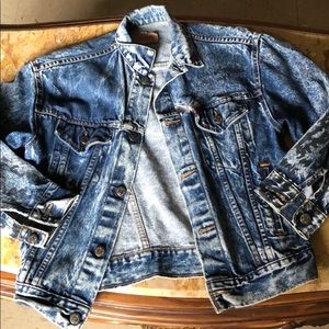 Distressed Denim Jacket